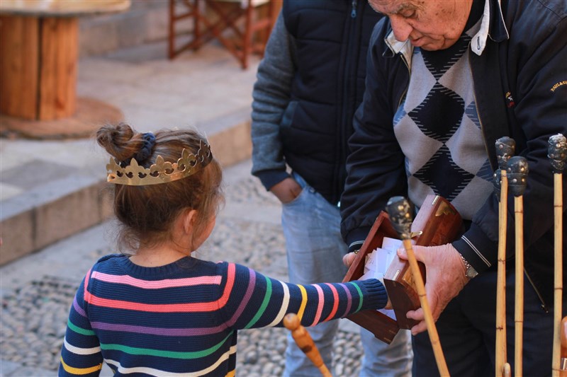 Alice Eddé celebrates the Epiphany at Byblos Old Souk